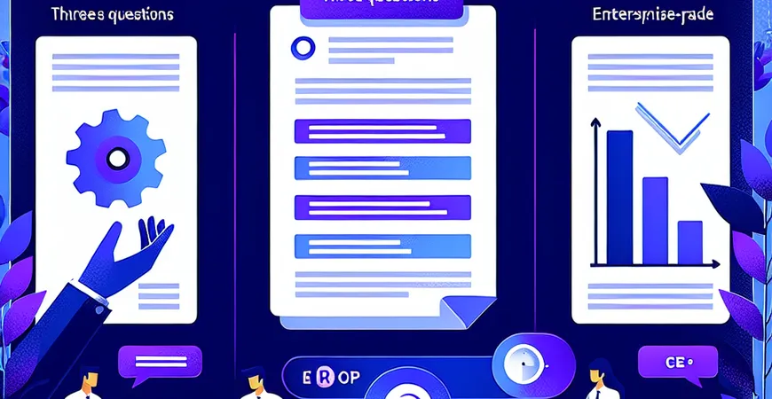 写给 CEO：ERP 实施前必须想清楚的 3 个核心问题